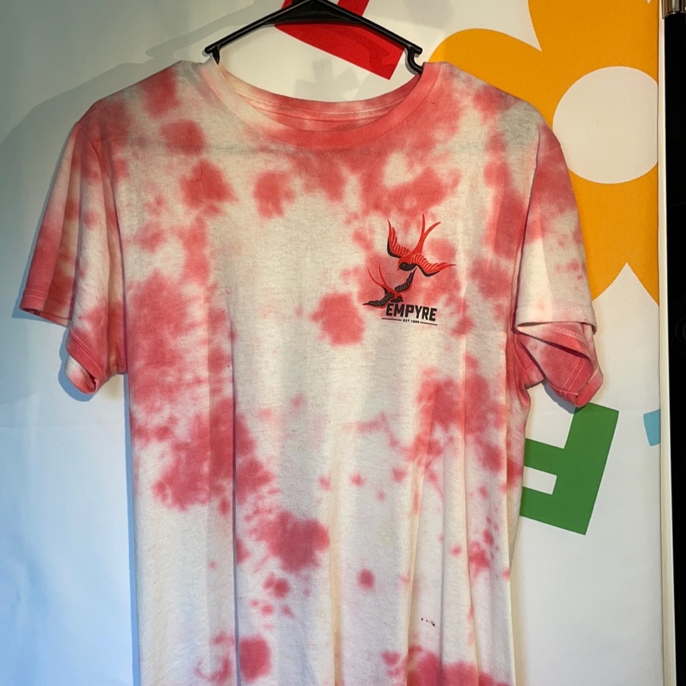 Empyre Swallows & Roses Tee (Tie-Dyed)